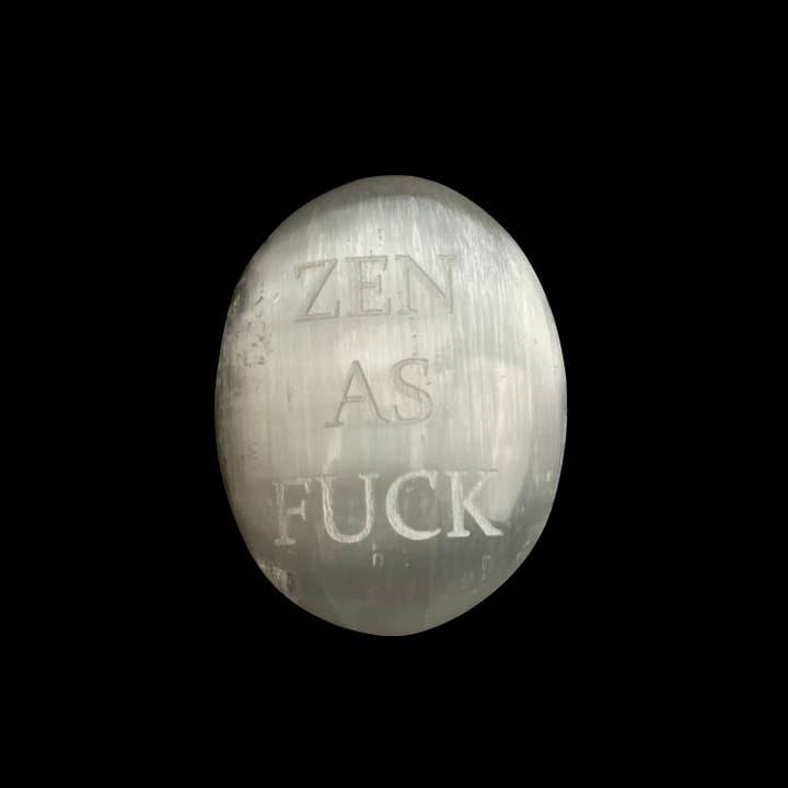 Pelham Grayson Rose - Wholesale Spiritual Stone/Crystal - Humorous Selenite Palm Stones | Singles | (6-7cm)
