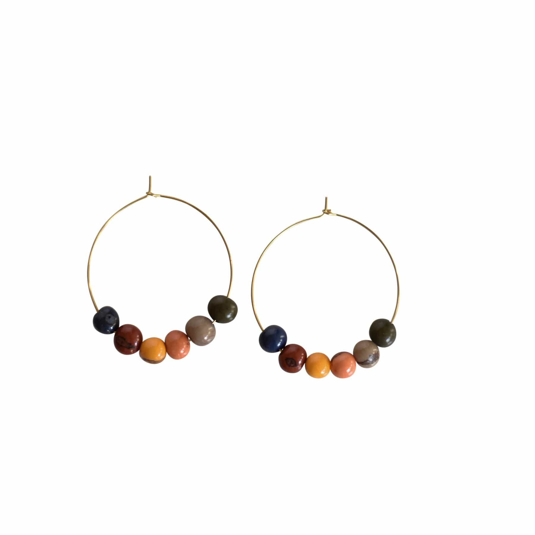 Sela Designs - Wholesale Hoop Earrings - Multi Ellen Earrings0