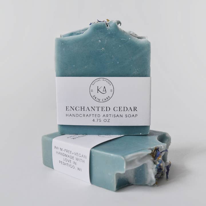 Karomni Co. - Wholesale Bar Soap - Artisan Soap Bar - Enchanted Cedarwood - Unisex cold process
