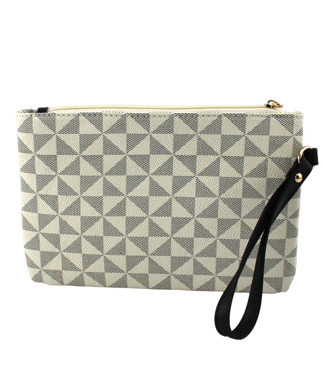 AR New York - Vendita all'ingrosso Borsa tote - Donna - 7873 - Borsa a tracolla alla moda con motivo geomatrico15