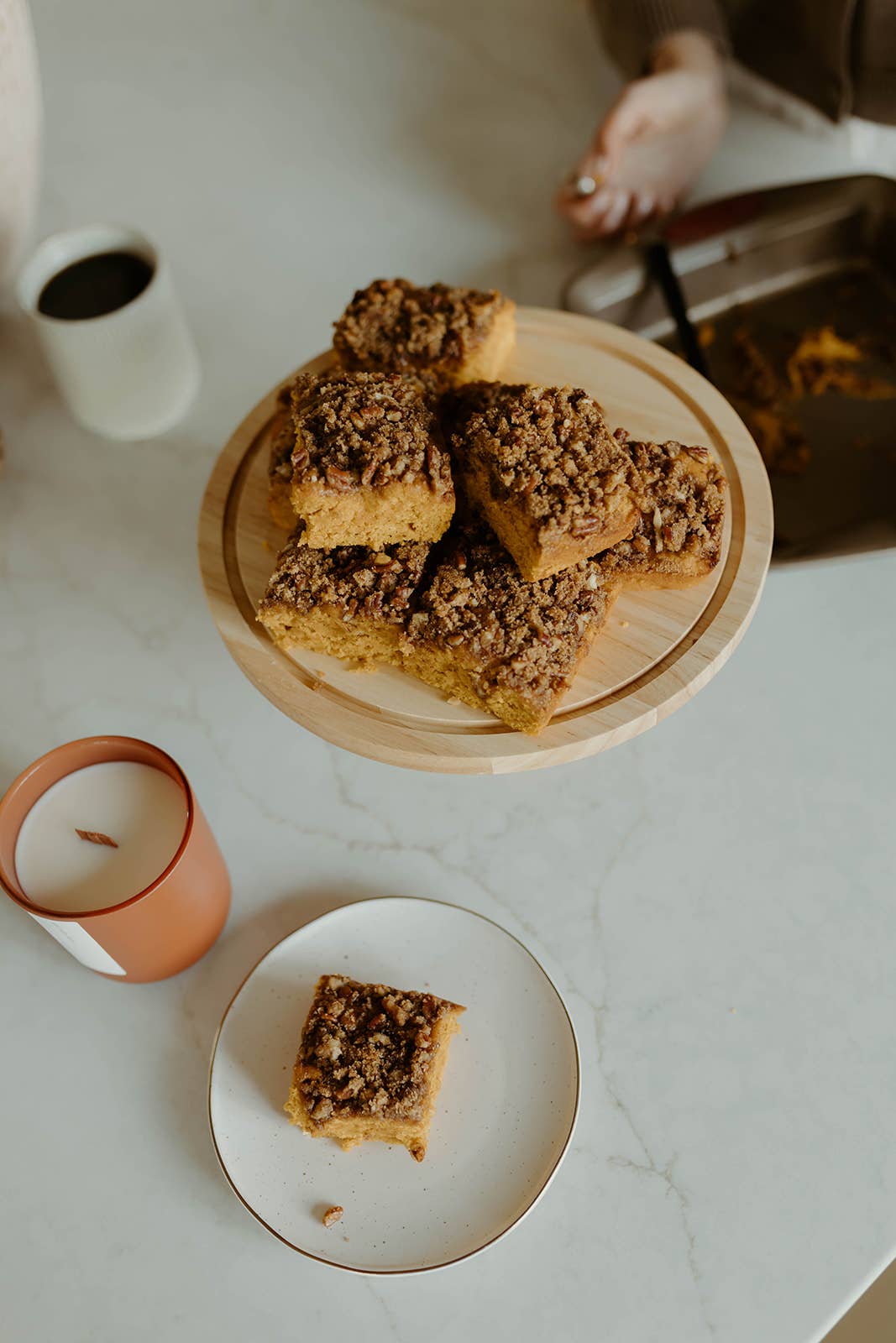 168 Candles Studio - Wholesale Jar/Filled Candle - Pumpkin Pecan 13oz Candle4