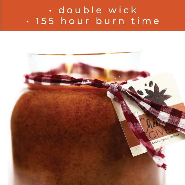 A Cheerful Giver - Wholesale Jar/Filled Candle - KOTL Papa Candle (34oz.) – Papa's Pumpkin Pie