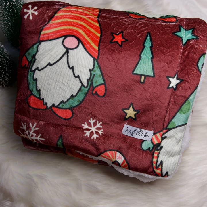 Naughty and I Gnome It - Blanket XL for wholesale by Wuffelliebe