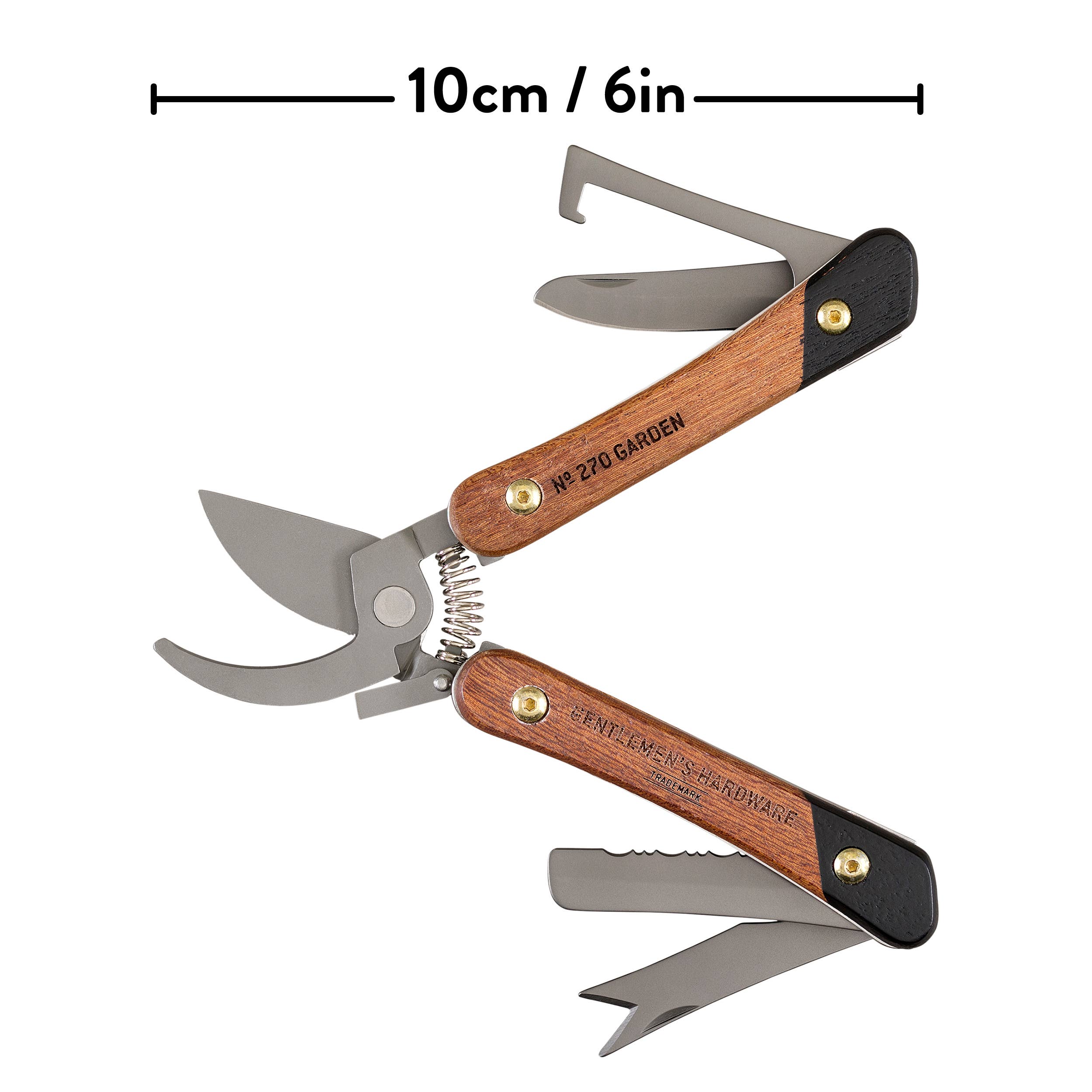 Gentlemen's Hardware - Wholesale Garden Tool - Garden Multi-Tool, Wood2