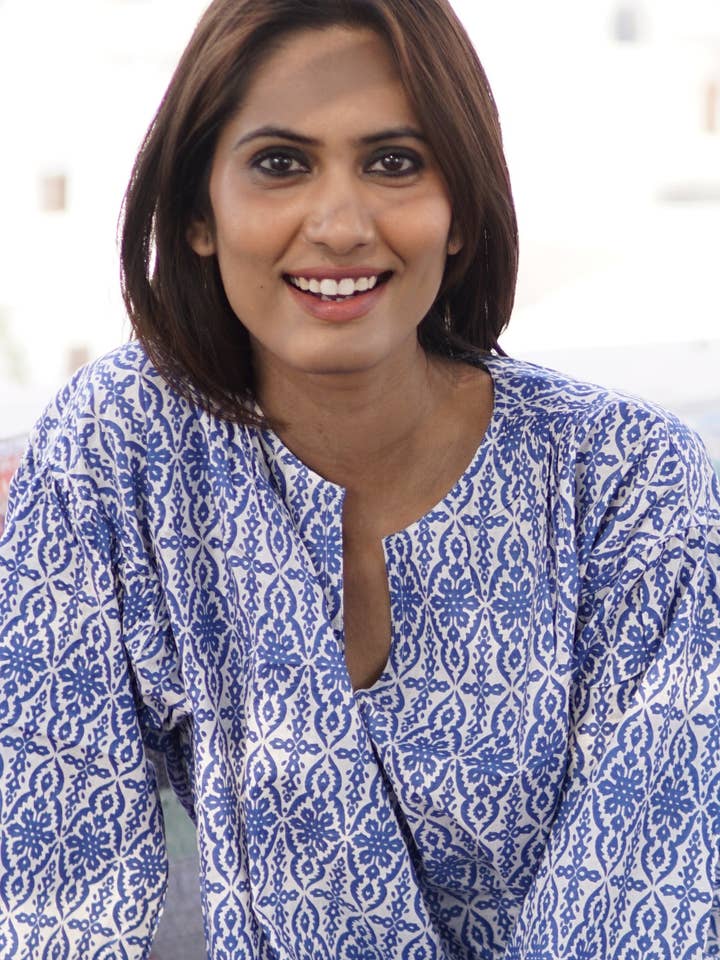 Blusa, blusa de verão de algodão, blusa boho, blusa de verão para mulher Orla por atacado de La Mandarine