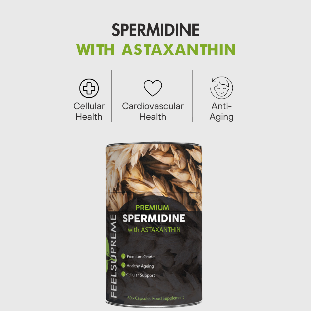 Feel Supreme - Wholesale Oral Supplement/Vitamin - Spermidine with Astaxanthin | Anti Aging Natural Supplement1