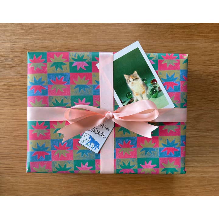 Star Gift Wrap for wholesale by Natalie Kate
