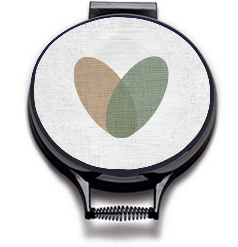Mustard & Gray Ltd - Wholesale Oven Mitt/Pot Holder - Toco Hearts Circular Hob Covers2