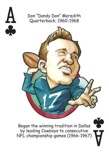 Midwest Novelty / Parody Productions - Wholesale Playing Cards - Dallas Football Heroes Playing Cards for Cowboys Fans1