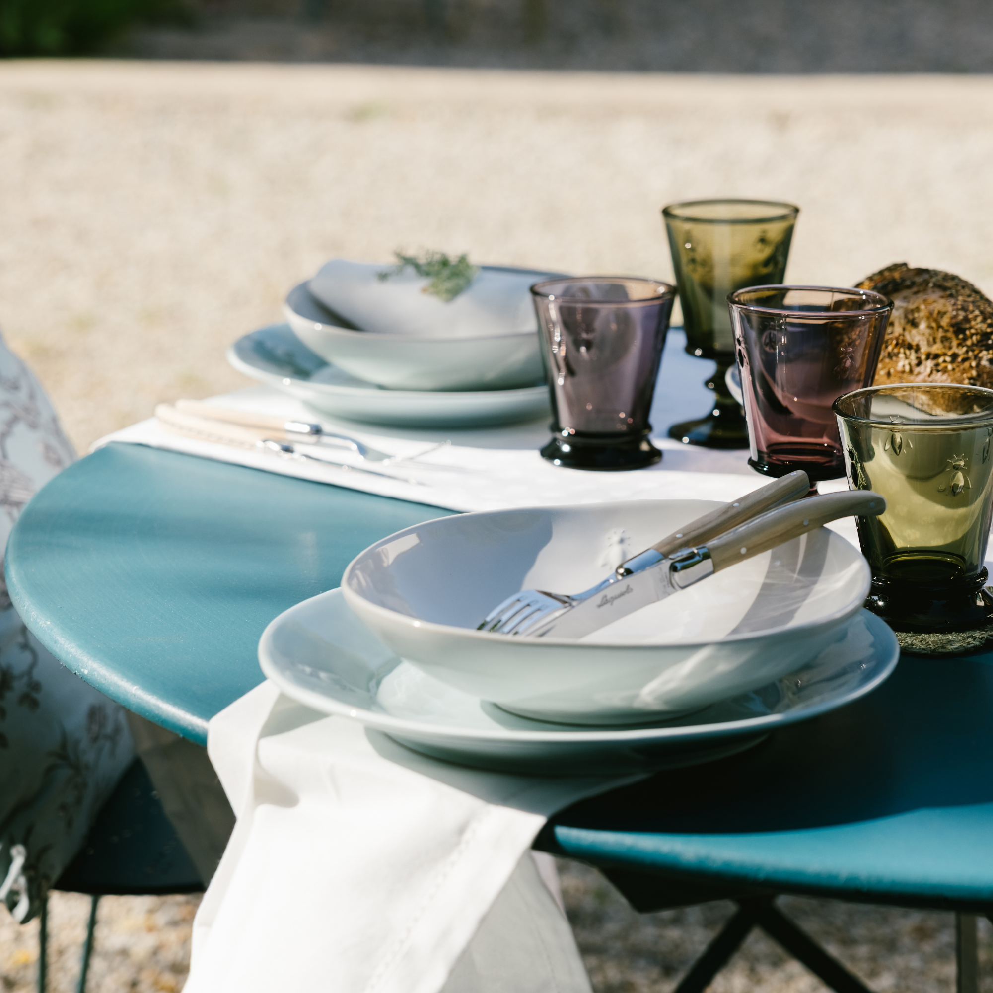 La Rochere - Wholesale Dinner Plate - Bee Ceramic Pasta Plate Set- 46