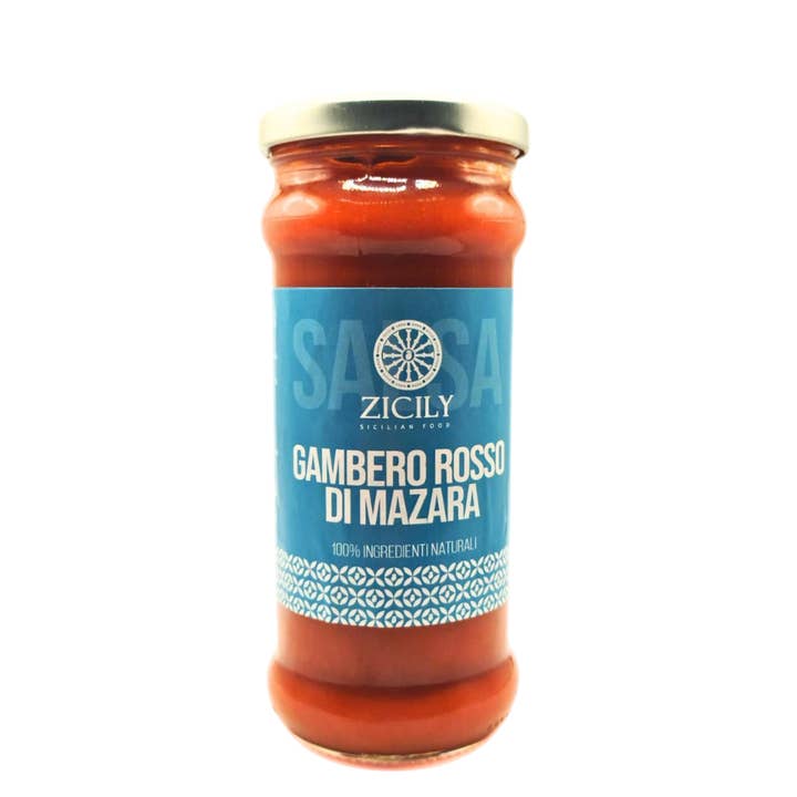 Zicily - Sicilian Food - Wholesale Salsa - Mazara Red Shrimp Sauce0