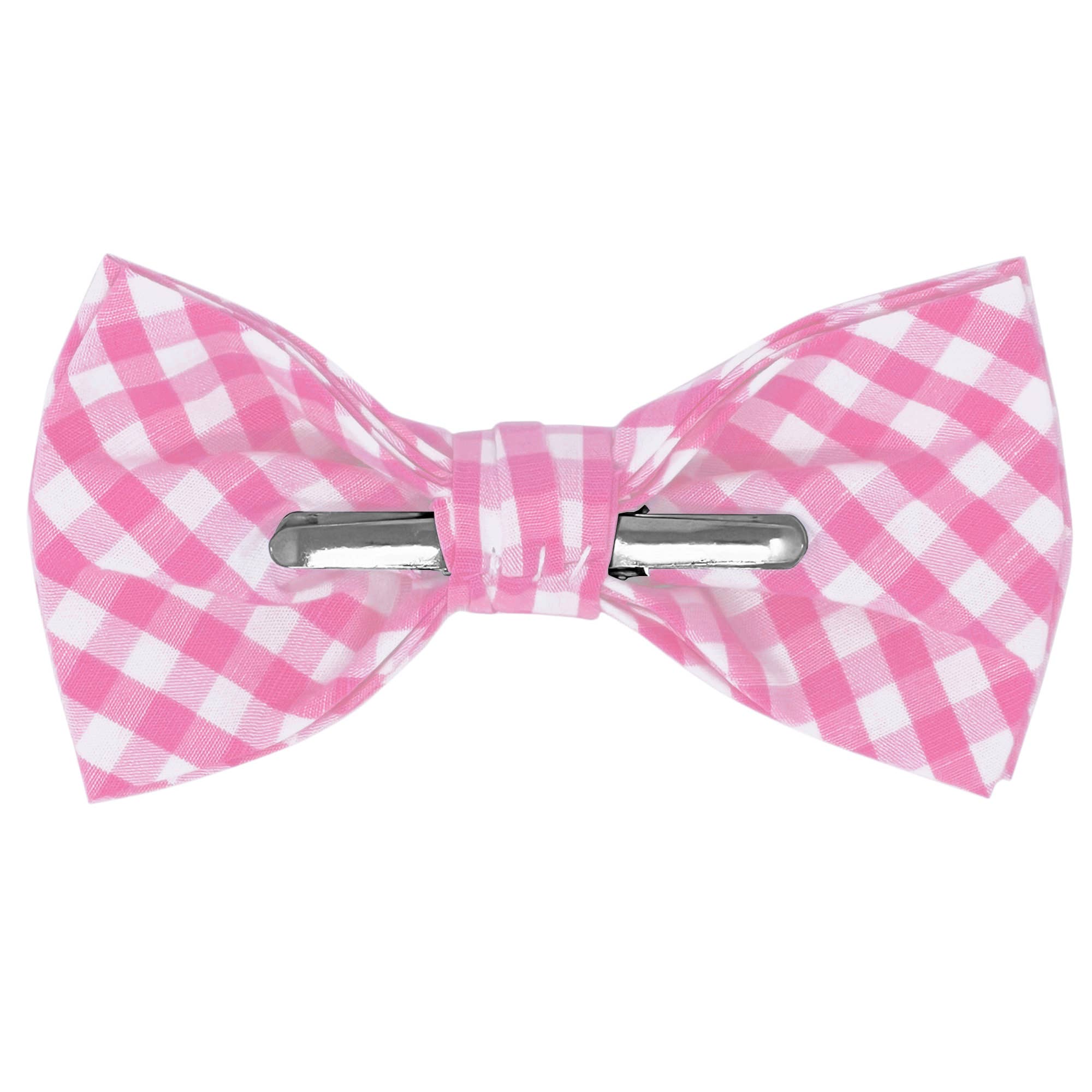 Jacob Alexander – wholesale Bow Tie - Men’s – Men's Gingham Checkered Bow Tie18
