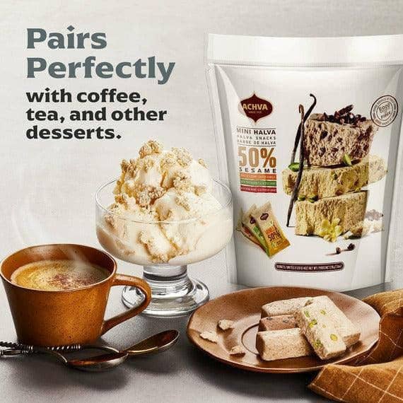 Galil Brands - Venta al por mayor Tarta - Mini bolsa de snack de halva | Halva | 215 g7