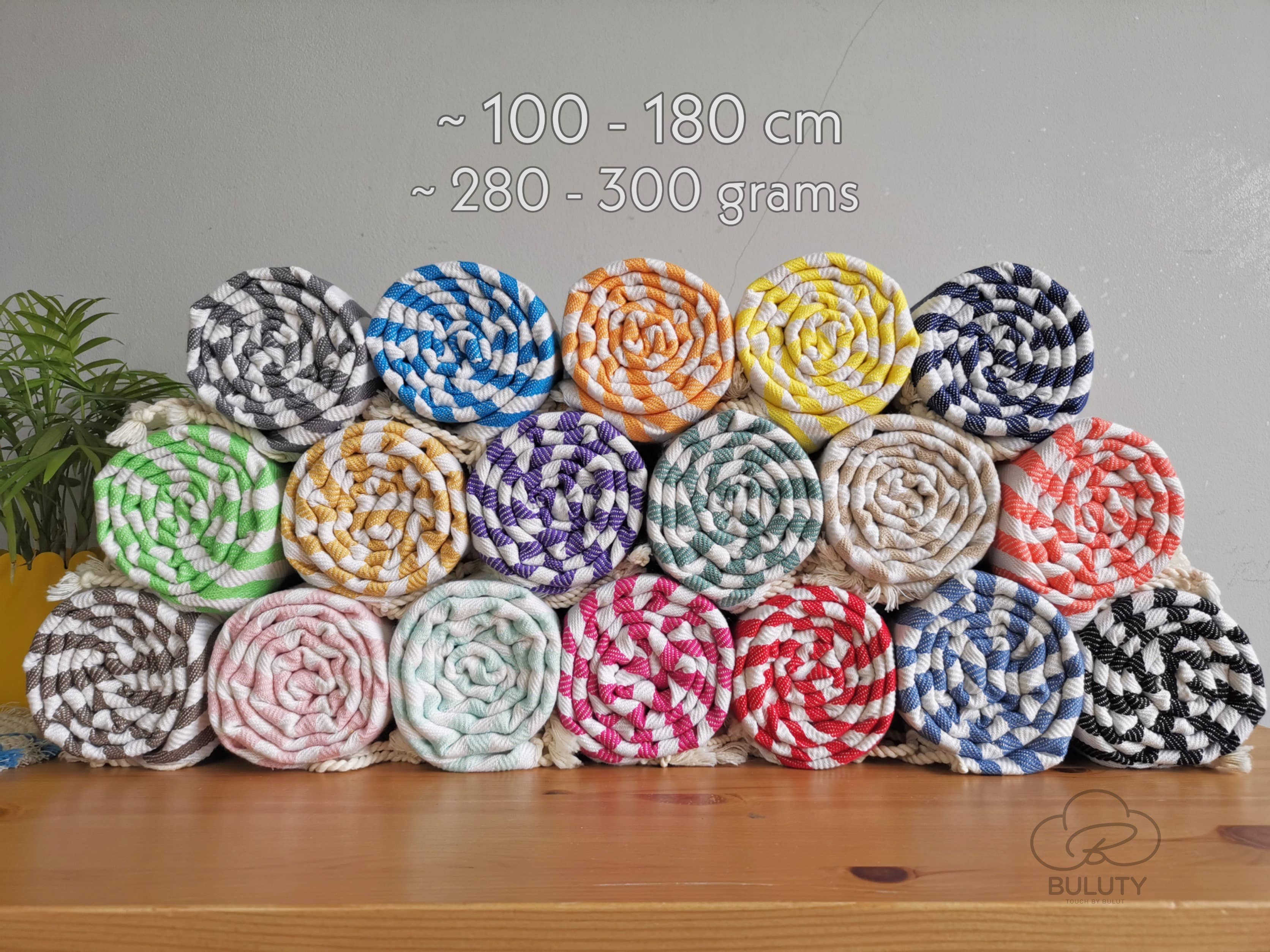 Buluty – Toalha de banho por atacado – Toalha de banho Stripe, Peshtemal turco, presente de decoração de casa de praia16