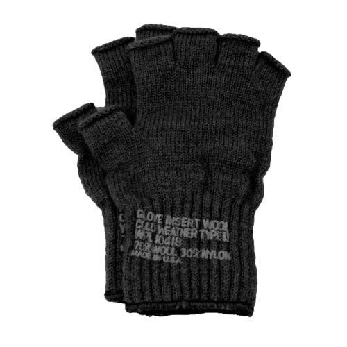 Fingerless Glove Liner with Stamp for wholesale by Mcguire Army Navy