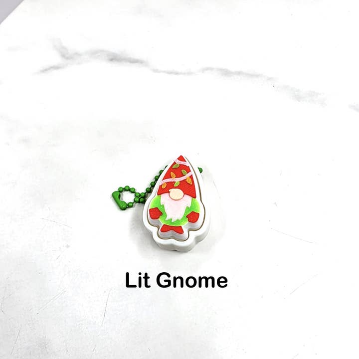 Agape Designs 3D - Wholesale Keychain - Unisex - 3D Printed Christmas Gnome Fidget Clicker Keychains4