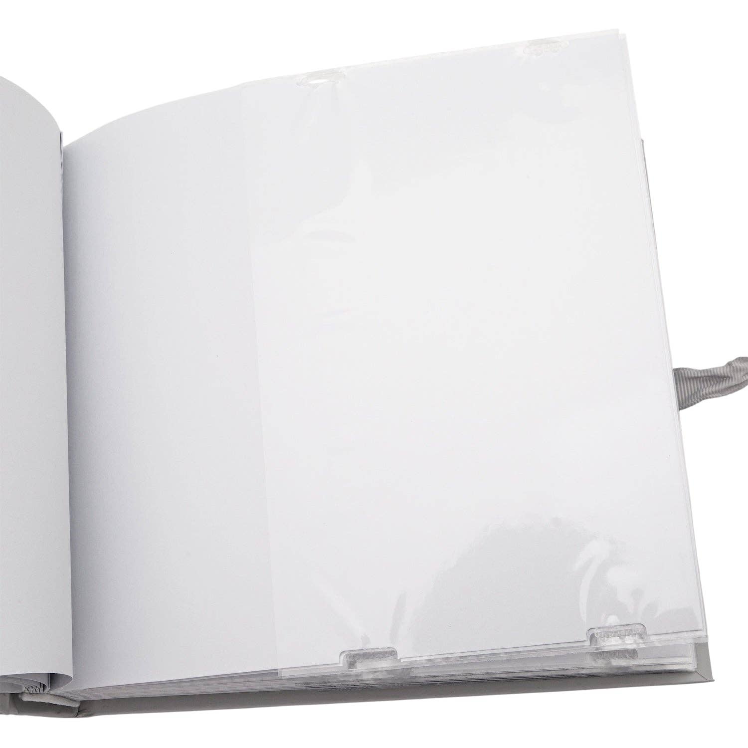 Happy Homewares – wholesale Photo album – Child & baby – Baby Shower Photo Album with Silver Plated Rattle Pram and Booties5