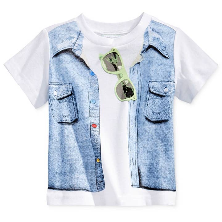 Fennco Styles - Wholesale Screen Printed T-Shirt - Kids - Cute Graphic Cotton Boy T-Shirt