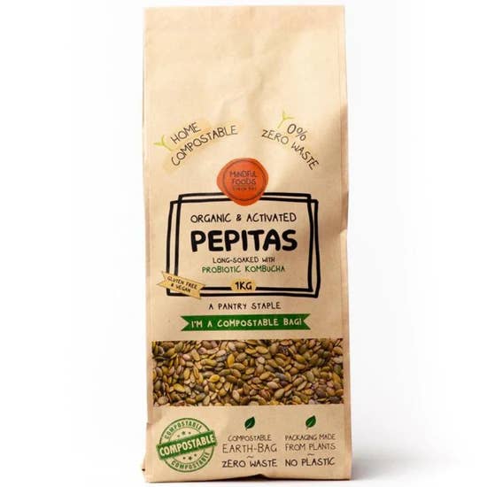 The Byron Co-op - Wholesale Nuts - Pepitas - Organic & Activated XLRG (1kg)2