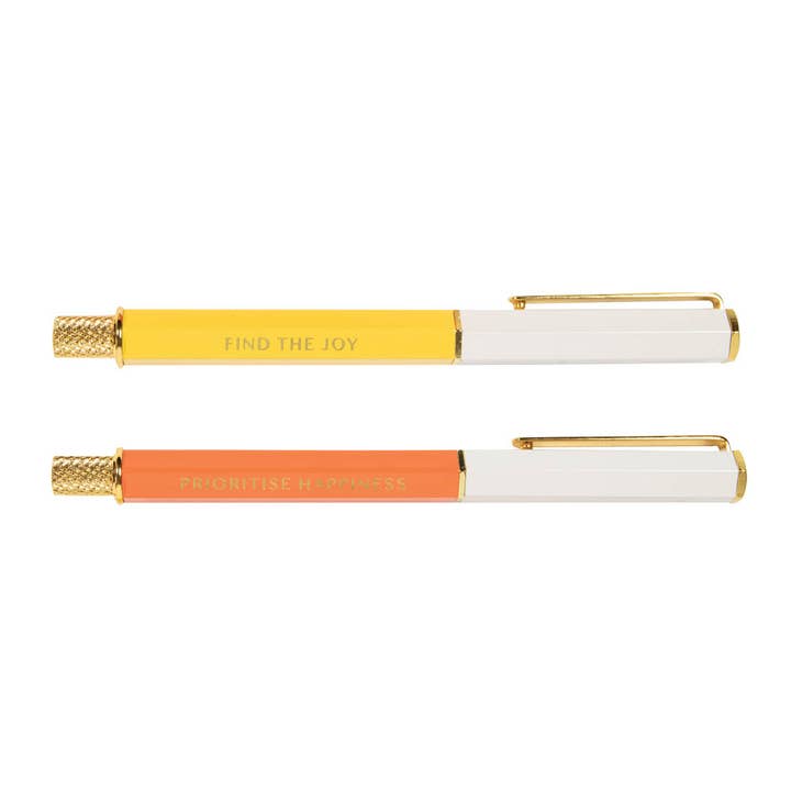 Portico Designs - Wholesale Pen - Flawsome Set of 2 Metal Pens3