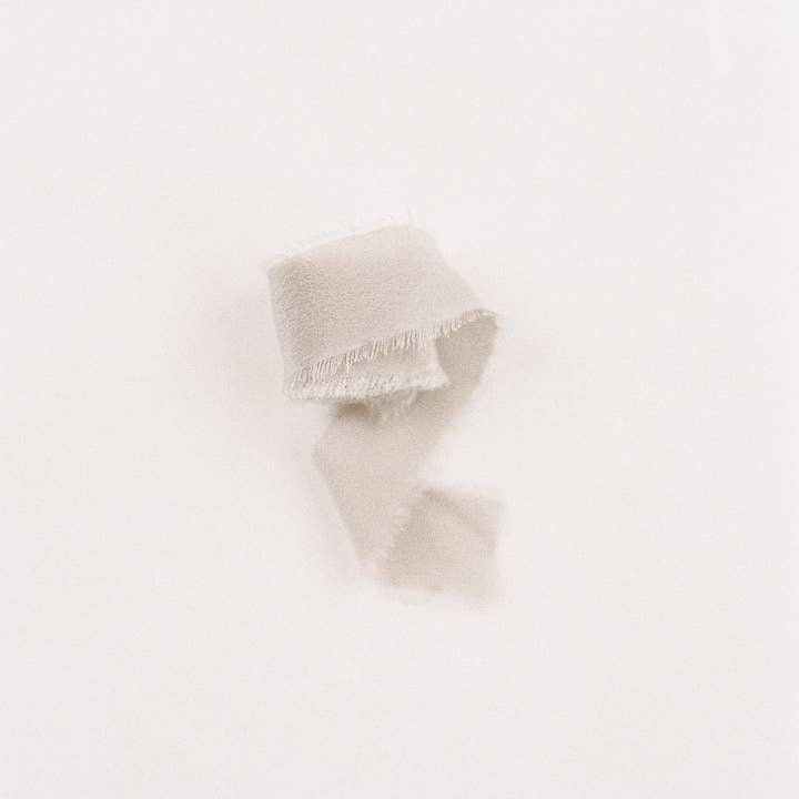 Silk Classic Ribbon in Bone for wholesale by Tono + Co