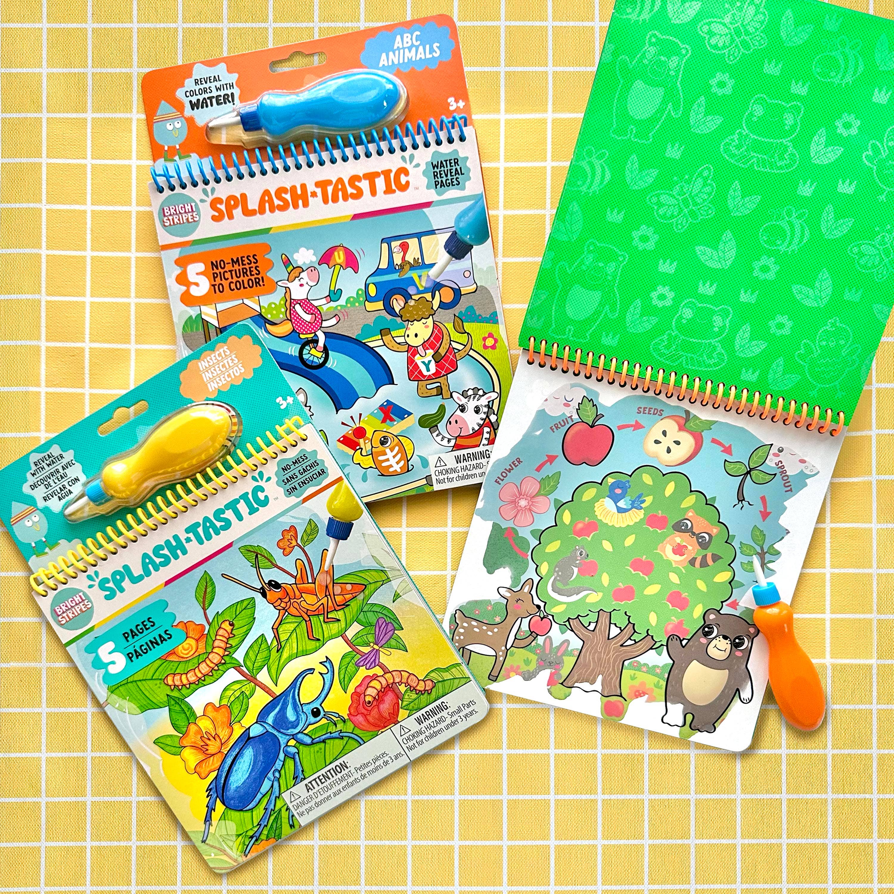 Bright Stripes - Wholesale Coloring & Activity Book - Kids & Baby - Splash*Tastic PDQ Assortment- Learn & Play7