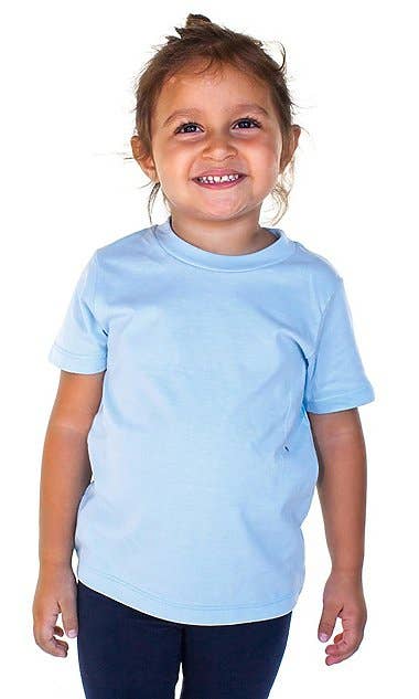 Royal Apparel - Wholesale T-Shirt - Kids - Toddler Organic Short Sleeve Crew Tee3