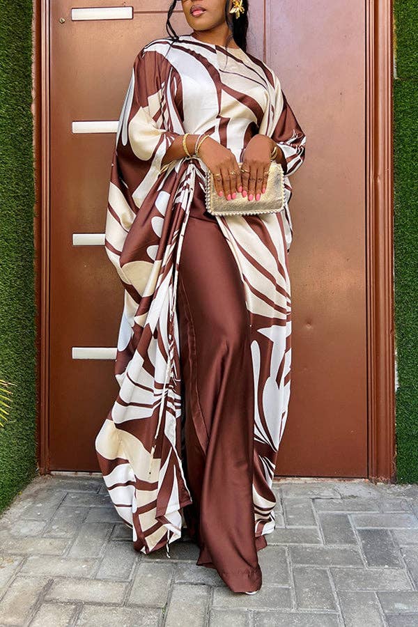 Chicto - Wholesale Set met top en broek (GEEN Loungewear) - Dames - Tweedelige Set met Trekkoord Top & Broek4