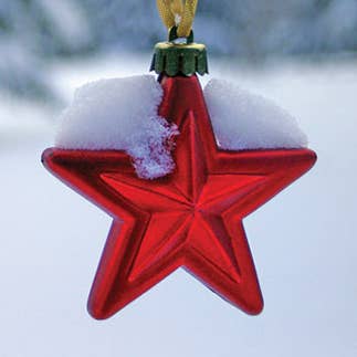 Star Ornament Gift Enclosure Card for wholesale by Sun Day Greetings