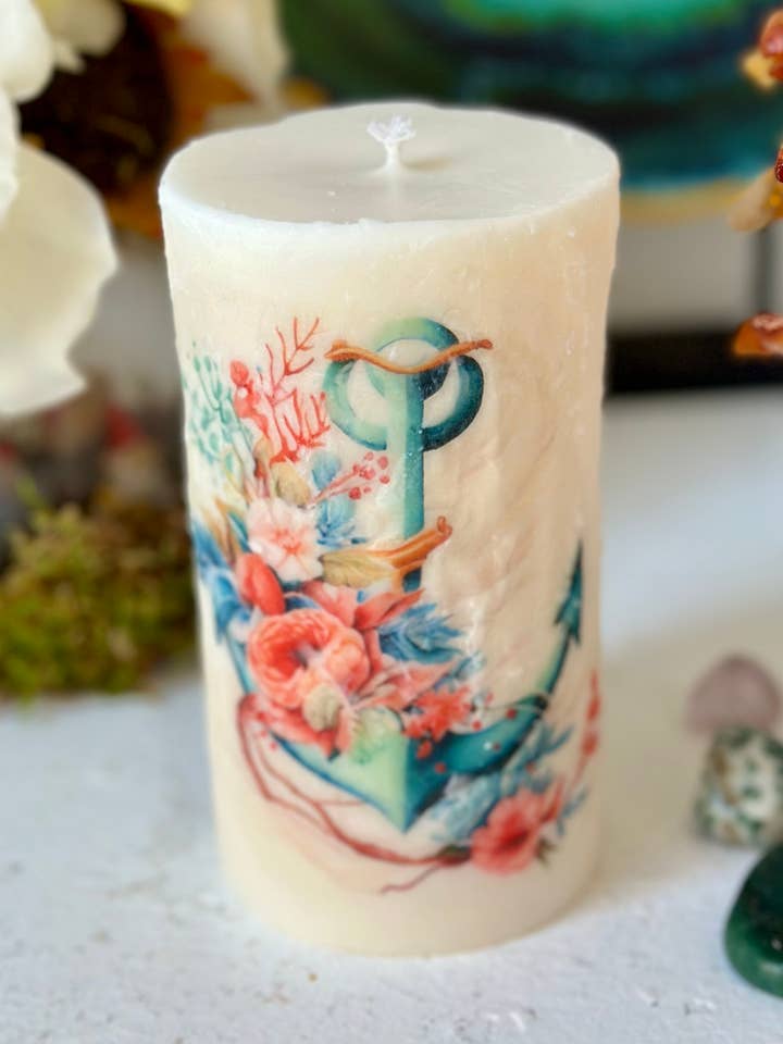 Ancla de coral azul para venta al por mayor de Peaceful Vibes Essential