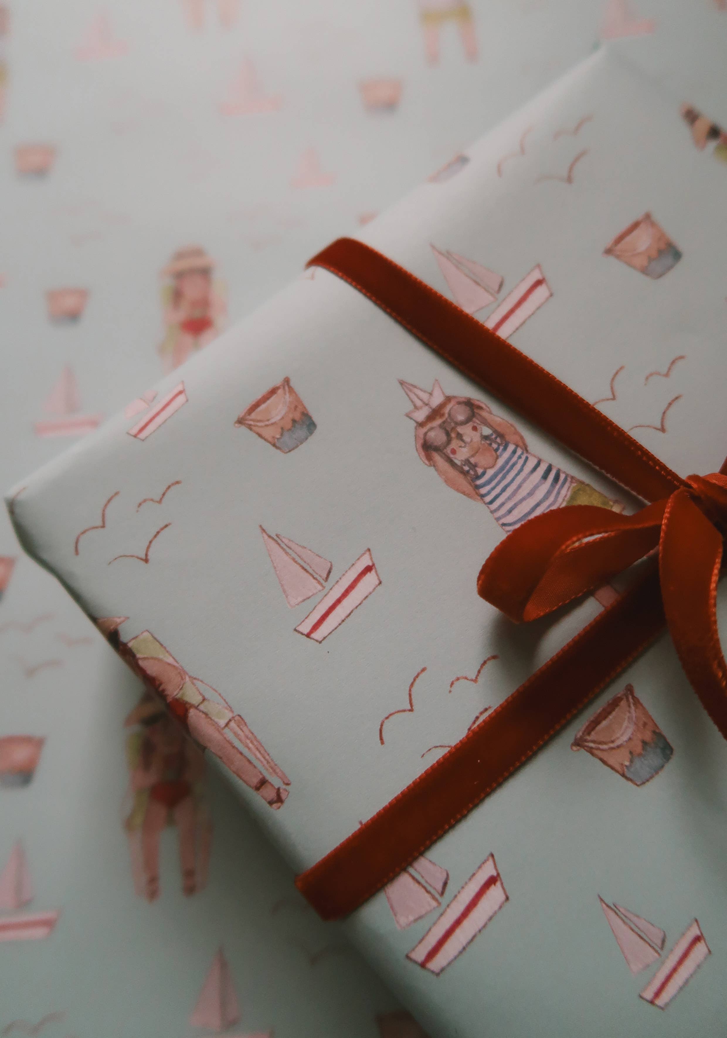 MyDesignPictures - Wholesale Wrapping Paper Roll - Set Of 3 Pieces Summer Wrapping Paper5