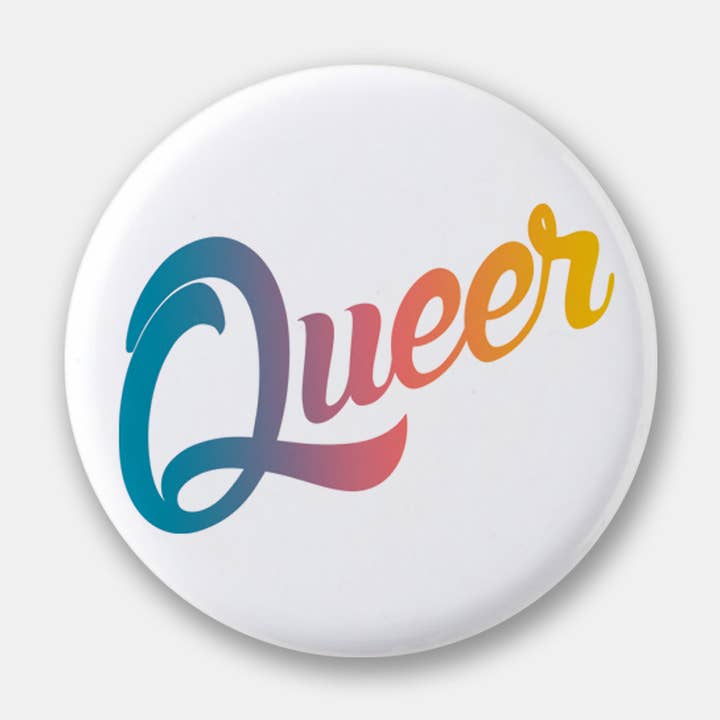Queer - Pin for wholesale by Rock Scissor Paper