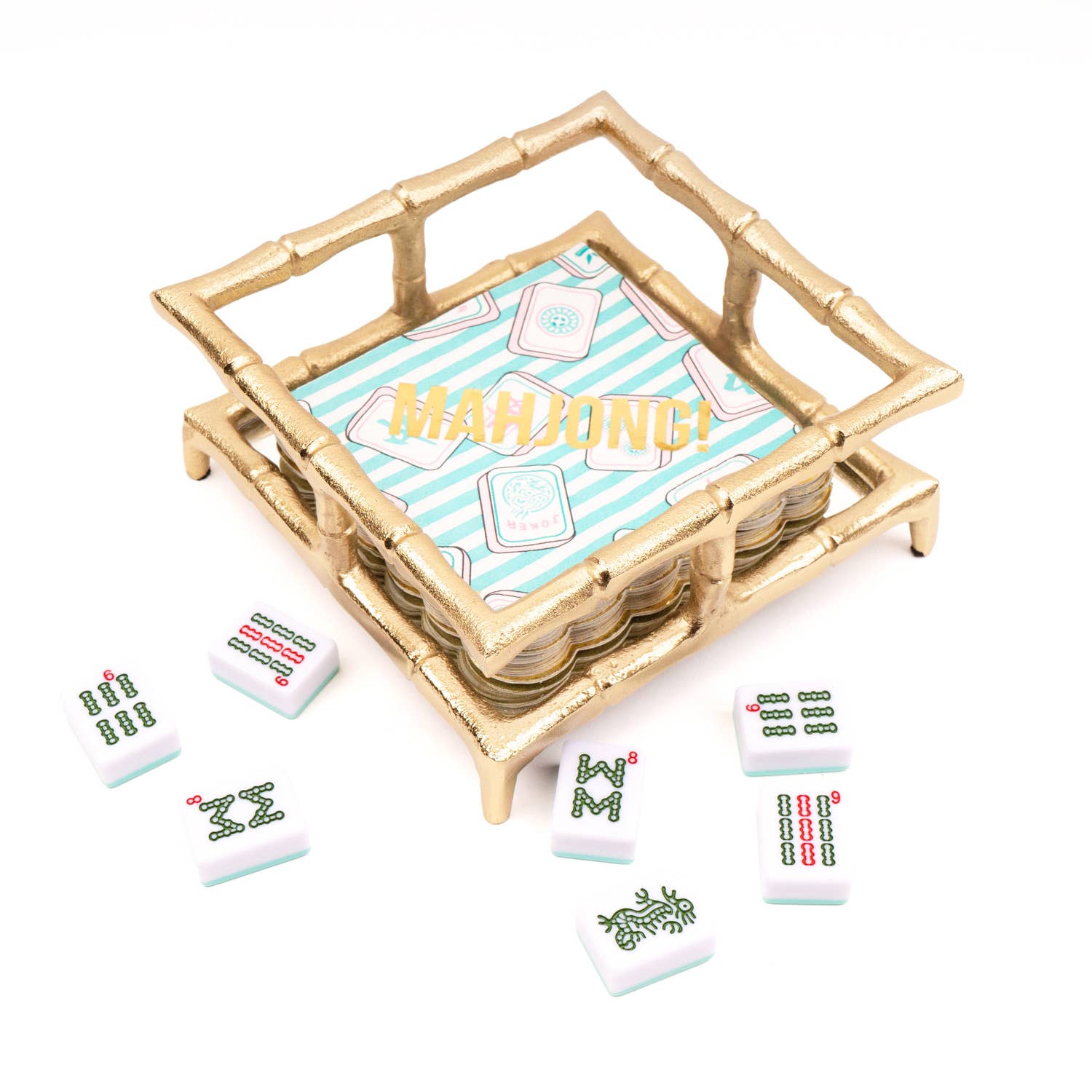 8 Oak Lane – Großhandel Einweg-Serviette – Mahjong-Streifen Papier-Servietten, 16er-Pack5