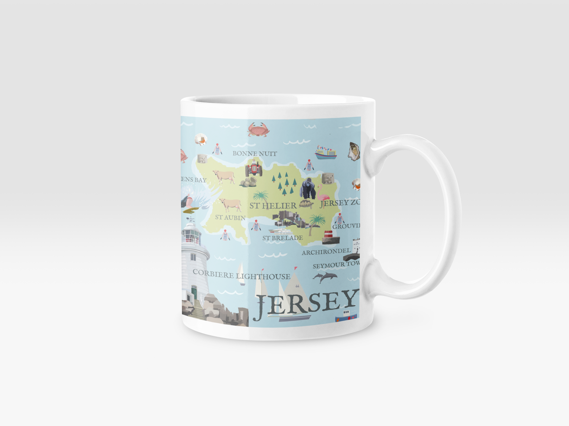 Betty Boyns Designs – wholesale Coffee mug – ILLUSTRATED MAP MUGS27
