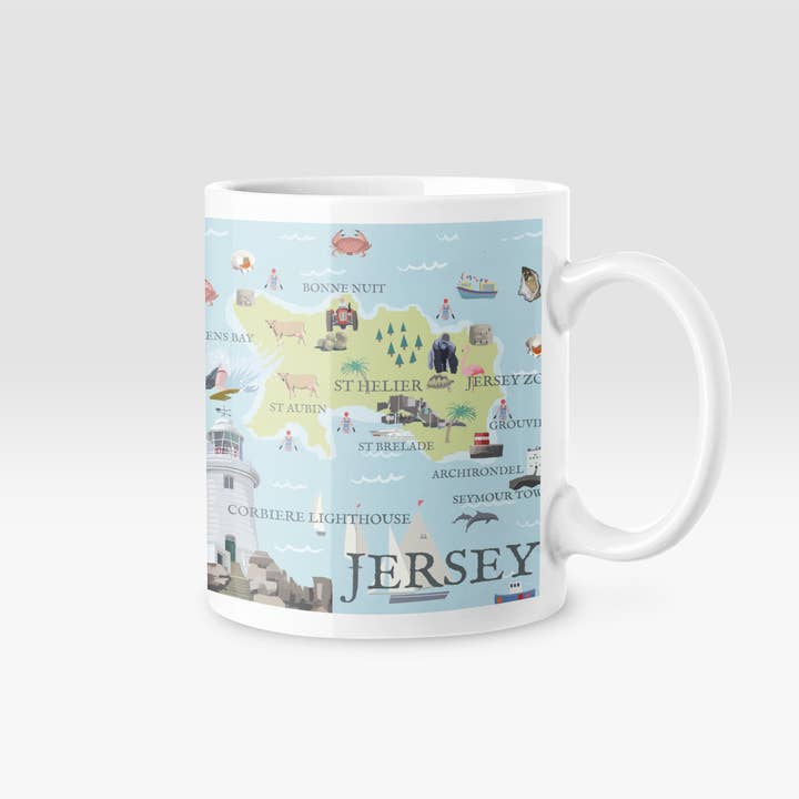 Betty Boyns Designs – wholesale Coffee mug – ILLUSTRATED MAP MUGS27