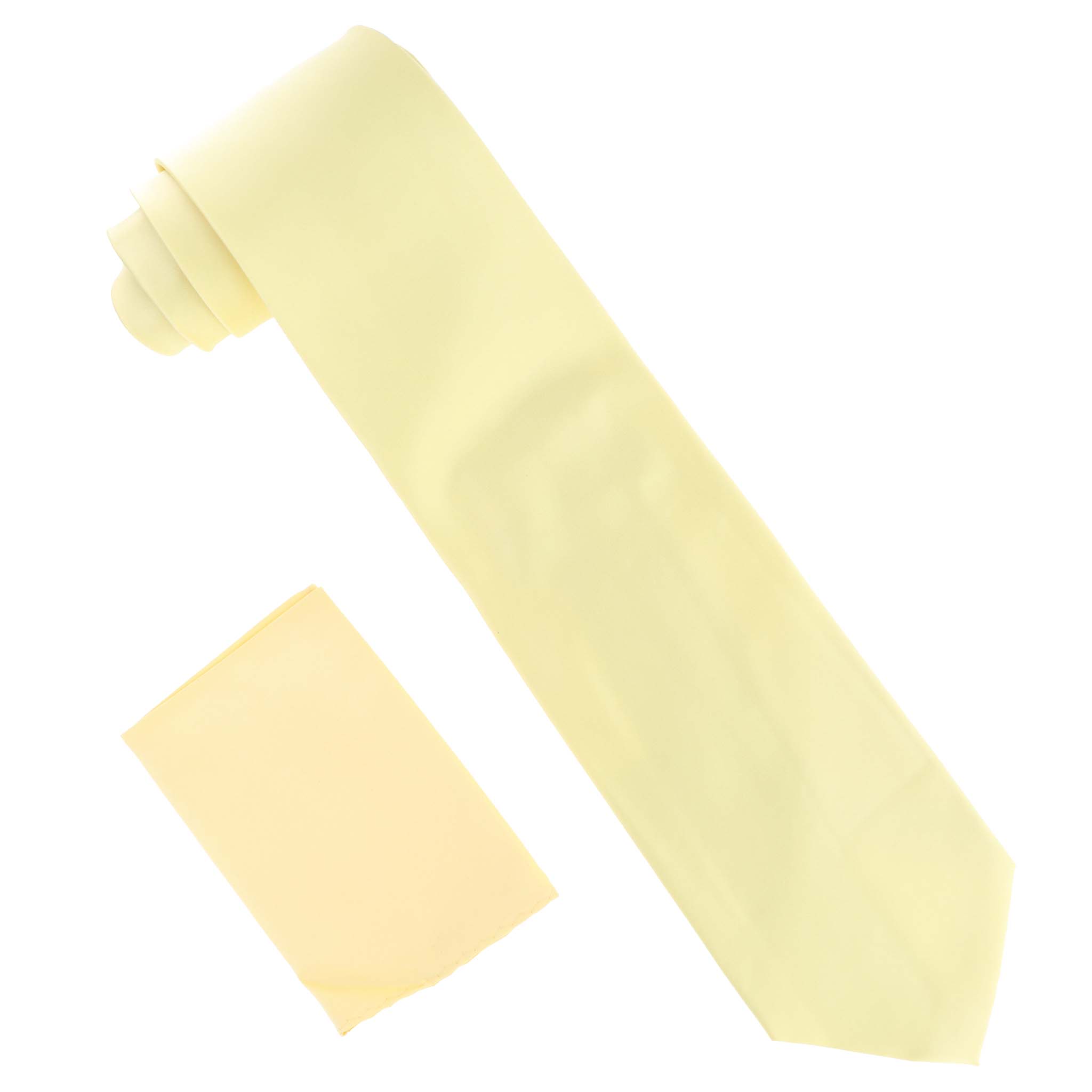 Dubal Brothers – wholesale Slipsar – Herr – Vittorio Farina Solid Satin slips & Pocket Square av Classy Manschettknappar20