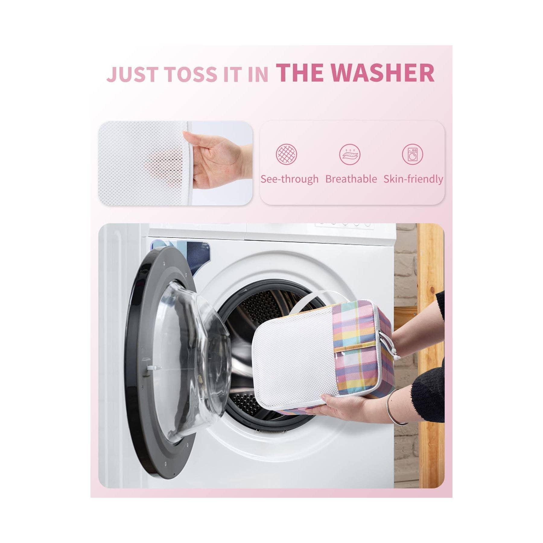 wandf – Engroshandel Pakkeemballage – 6 stk. kuffertorganisatorposer med mærke til rejsetilbehør58