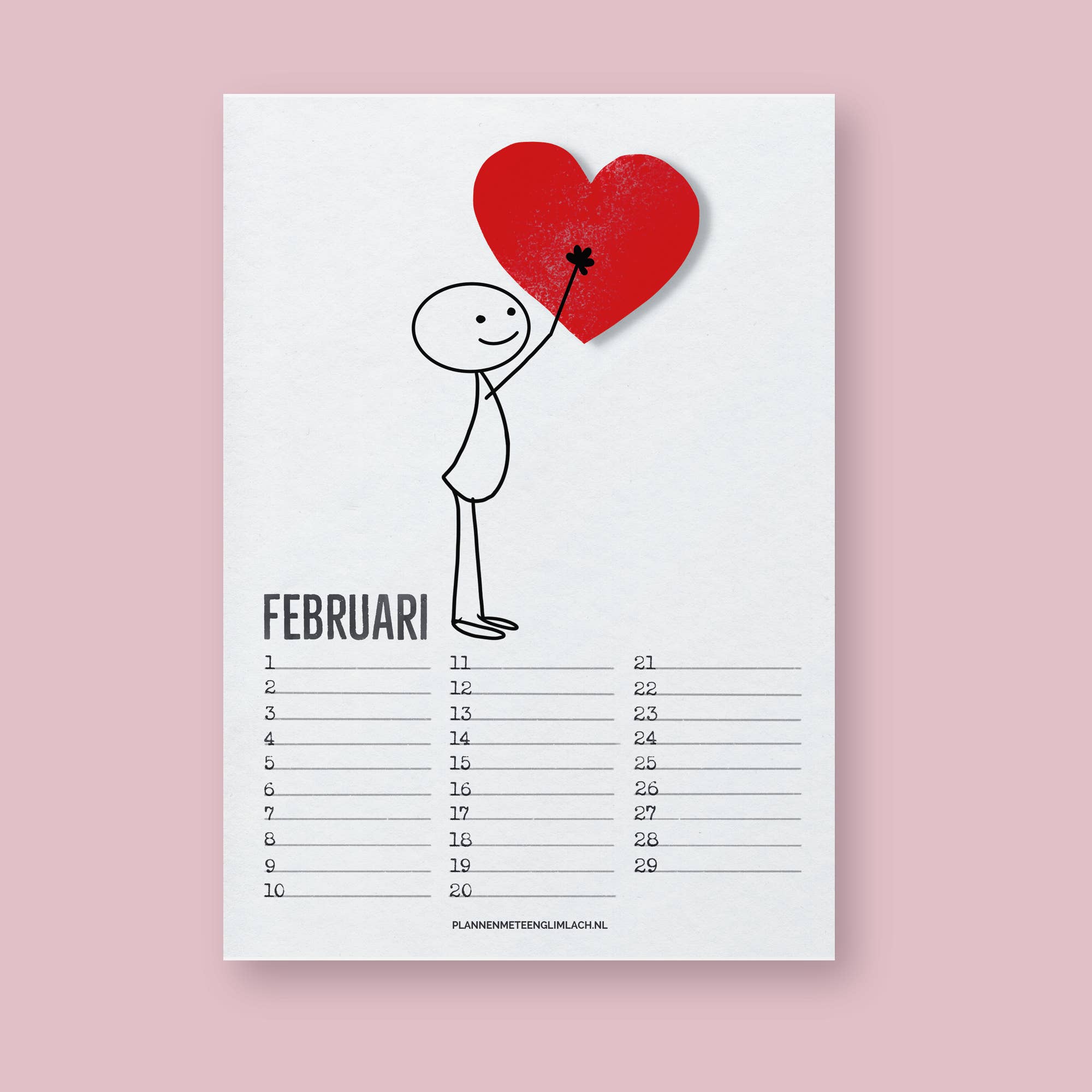 Studio Angelart - Wholesale Calendar - Happy Birthday Calendar from “Planning with a Smile”4