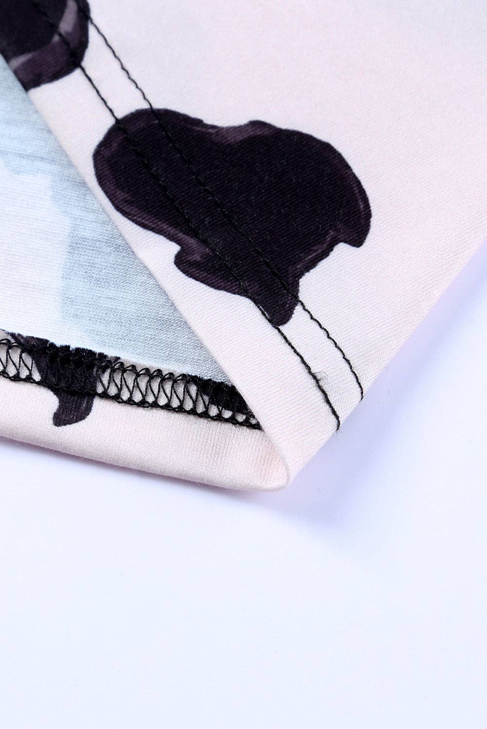 Lovesoft – Engroshandel Cardigan - Dame – Cardigan med åben front i ko- og westernpatchwork10