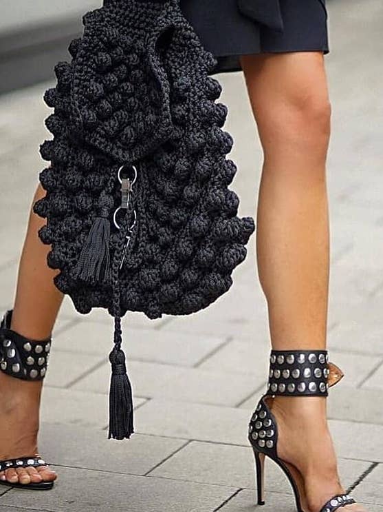 Backpack Hand Woven - Kalliope for wholesale by SIBYLLADELPHICA