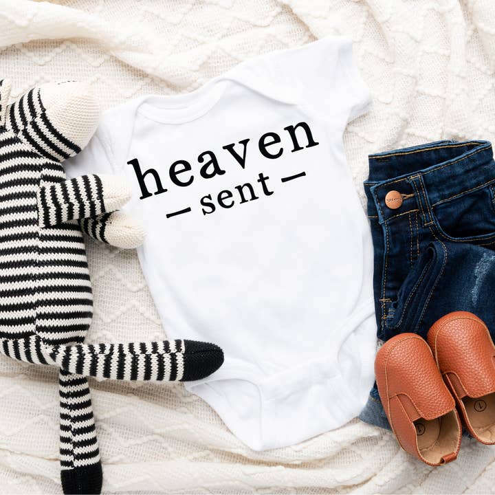 ZZ Threadz - Wholesale Bodysuit (Non-Footed) - Baby - Heaven Sent Onesie®