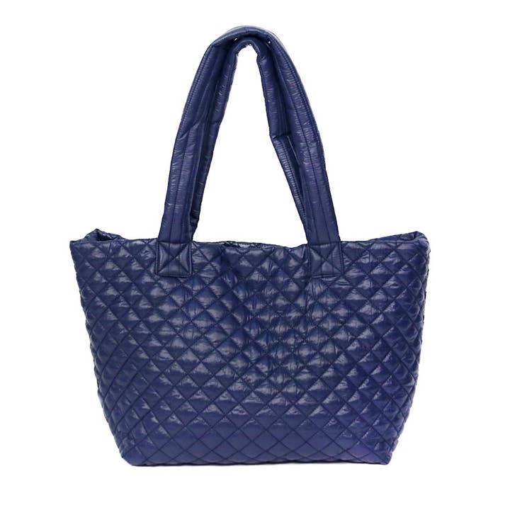 Sensibling Corp. - Wholesale Tote Bag - Women's - Quilted Padded Puffer Tote Bag5