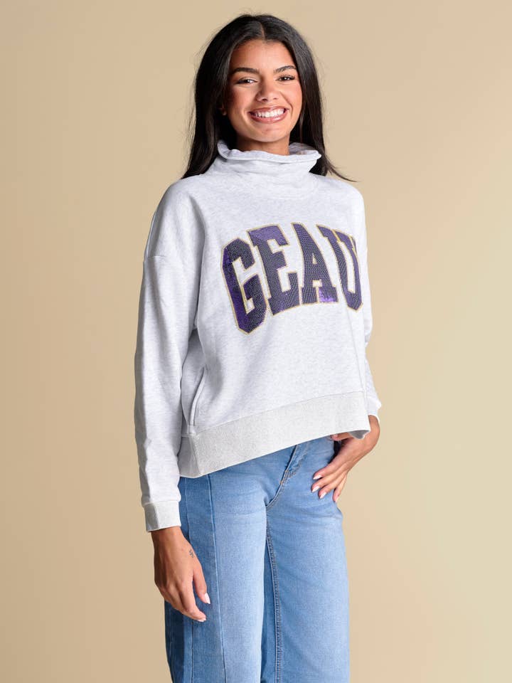 Stewart Simmons - Wholesale Sweatshirt - Women's - The Rewind Mockneck Pullover | Geaux3