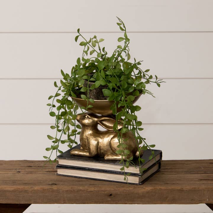 Audrey's Home & Gift - Wholesale Decorative figurine - Rabbit Bowl Figurine (PC)1