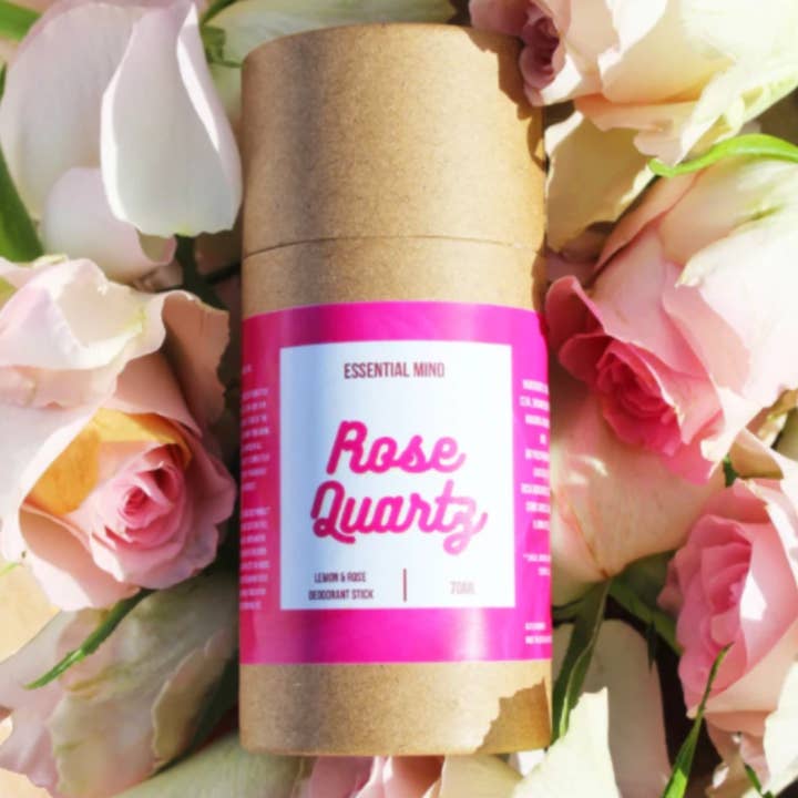 ROSENKVARTS - CITRON & ROSE DEODORANT STICK for engroshandel hos ESSENTIAL MIND STORE