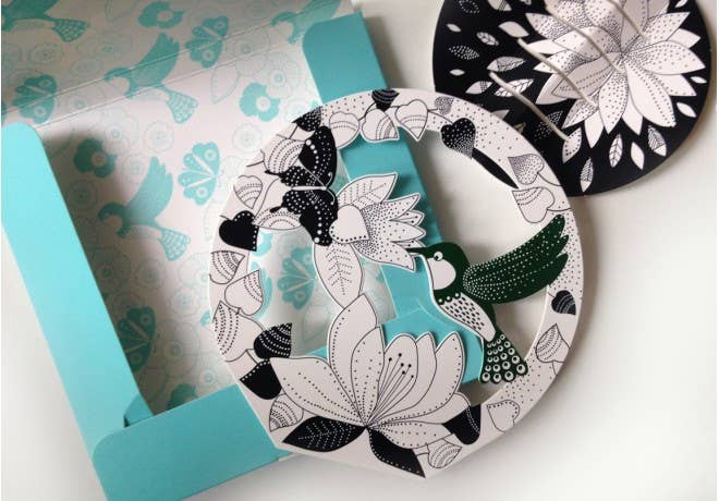 Mon Petit Art - Wholesale DIY craft kit - 3D Bulle, Le Colibri2