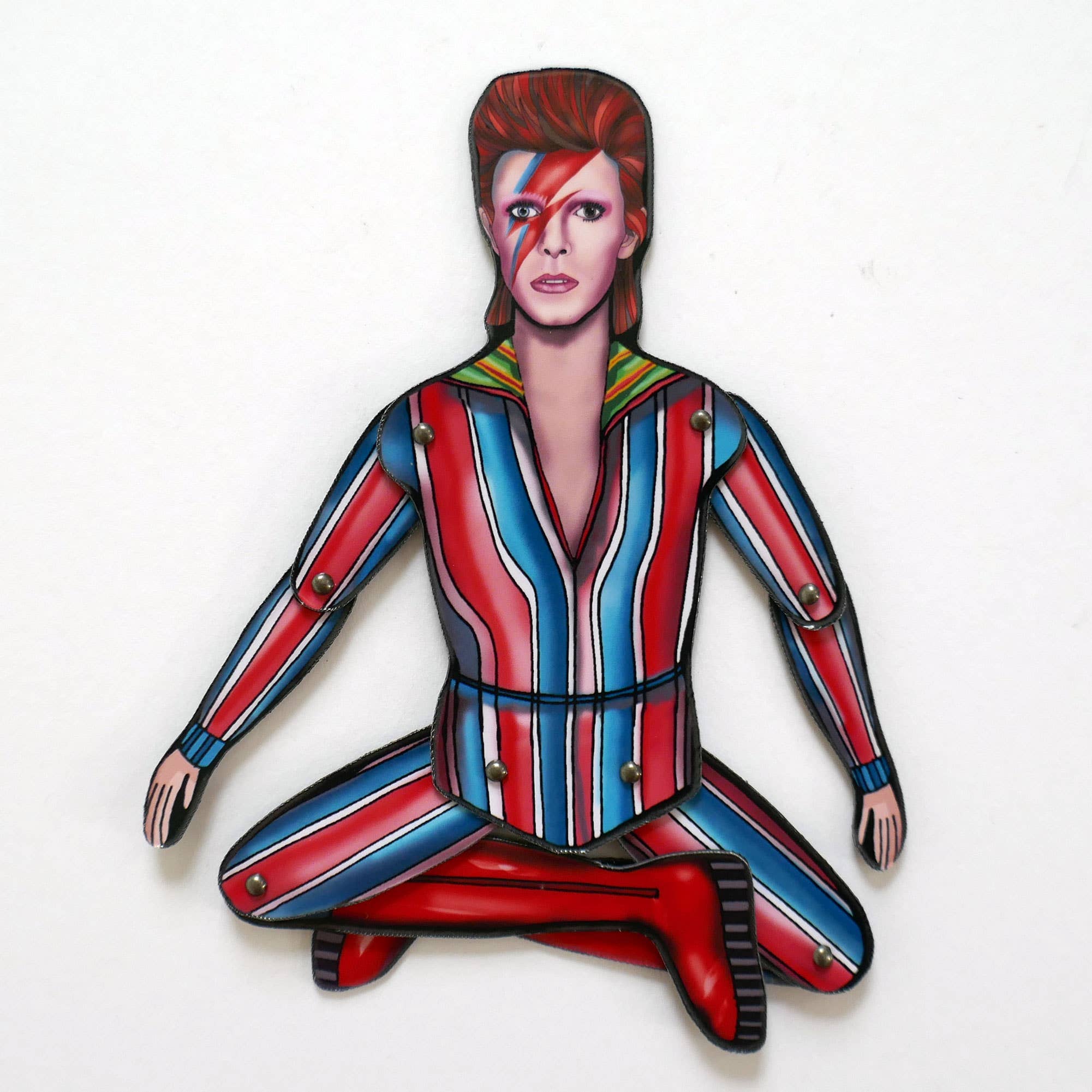 THE PAPER IDOLL – Großhandel Magnete – Bewegliche Magnetpuppe David Bowie | Britischer Rockstar13