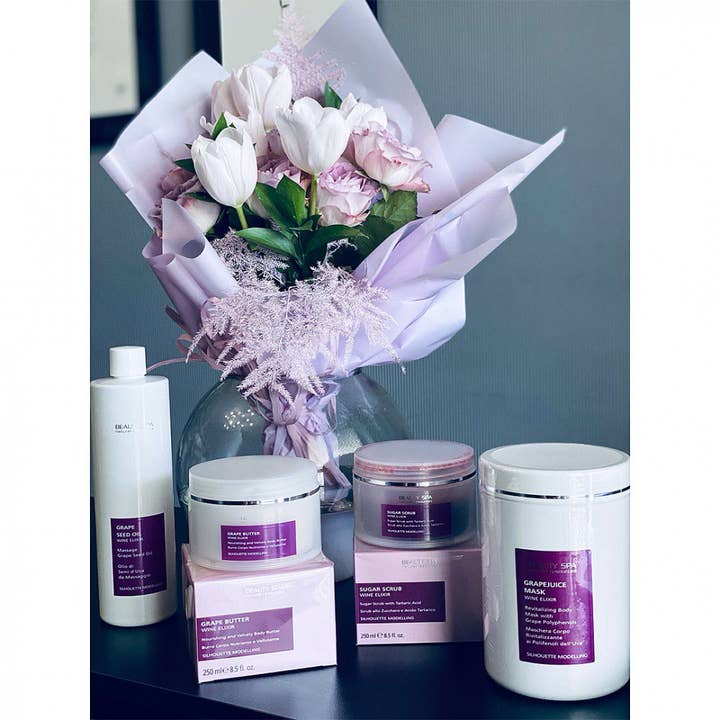 SPA INDUSTRY - Wholesale Body Scrub/Exfoliant - Beauty Spa REVITALIZING BODY GRAPE JUICE MASK, 1000 ML3