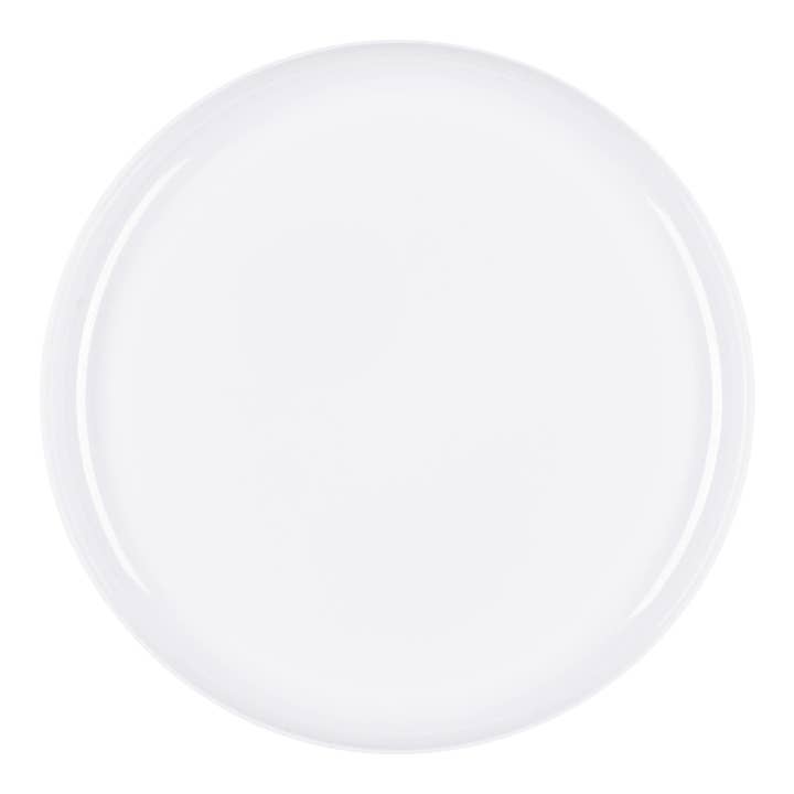 Smarty had a Party - Wholesale Disposable plate - 6.25" White Flat Round Plastic Pastry Plates - 120 pcs1