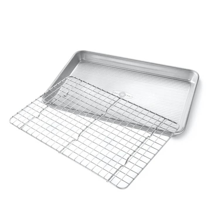 Quarter Sheet Pan & Baking Rack Set for wholesale by USA Pan